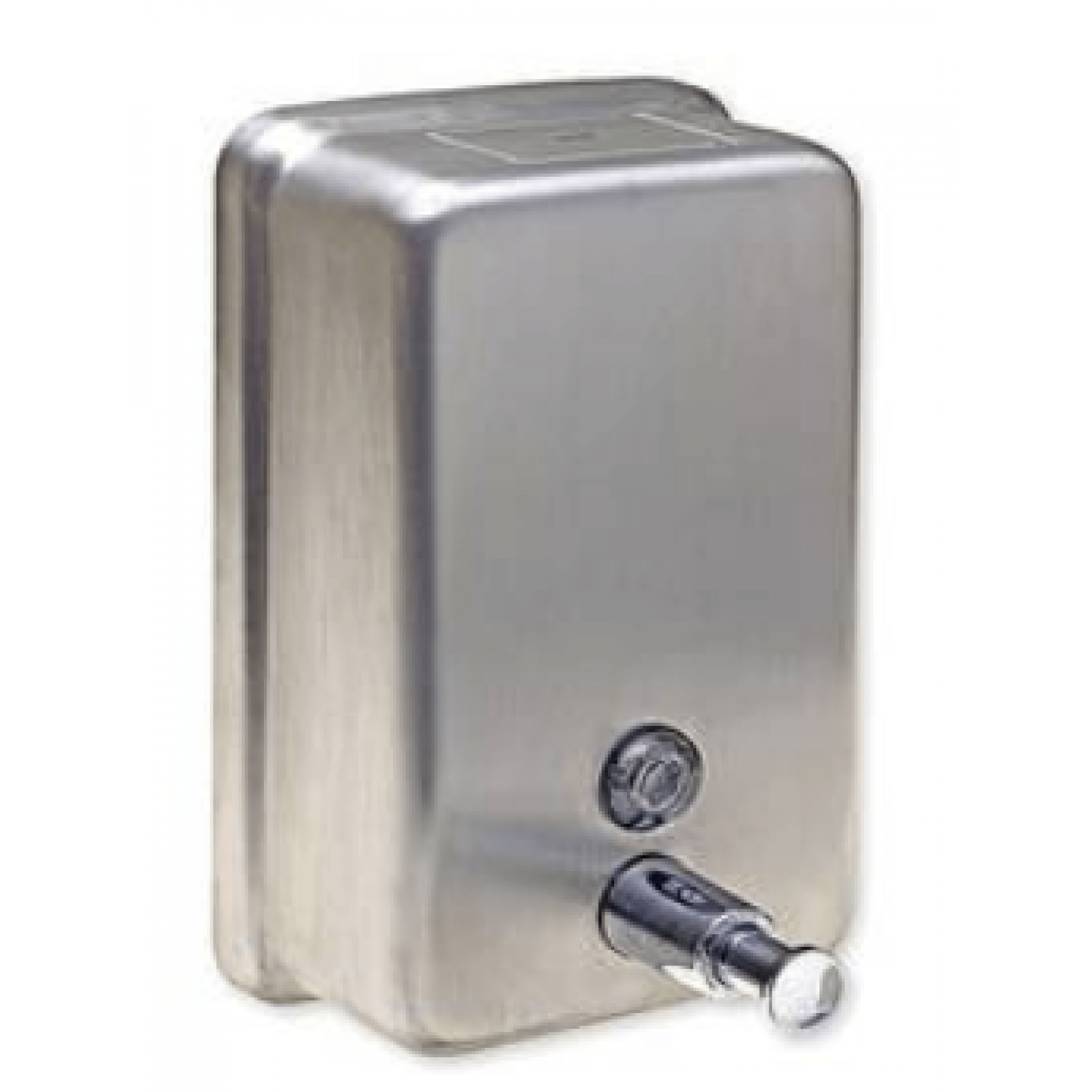 STAINLESS STEEL SOAP DISPENSER VERTICAL International Oceanic